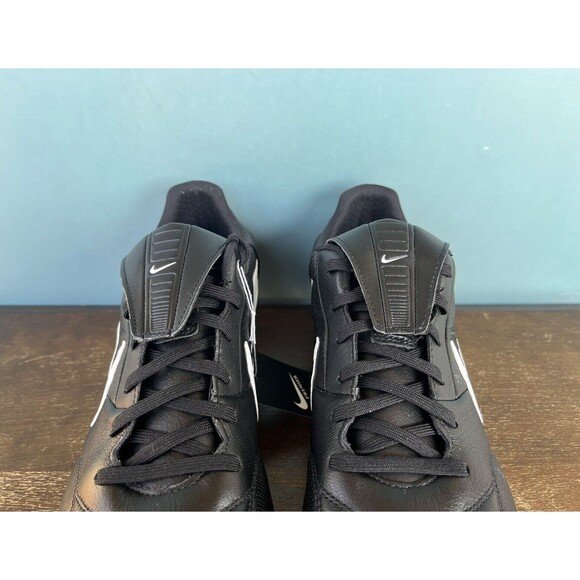 Nike Premier III FG Black Leather Soccer Cleats Men's Size 7.5 (9W) AT5889-010 - Picture 8 of 12